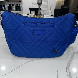 Lug Sapphire Blue Harmony Matte Luxe VL Crossbody Bag - New No Tags
